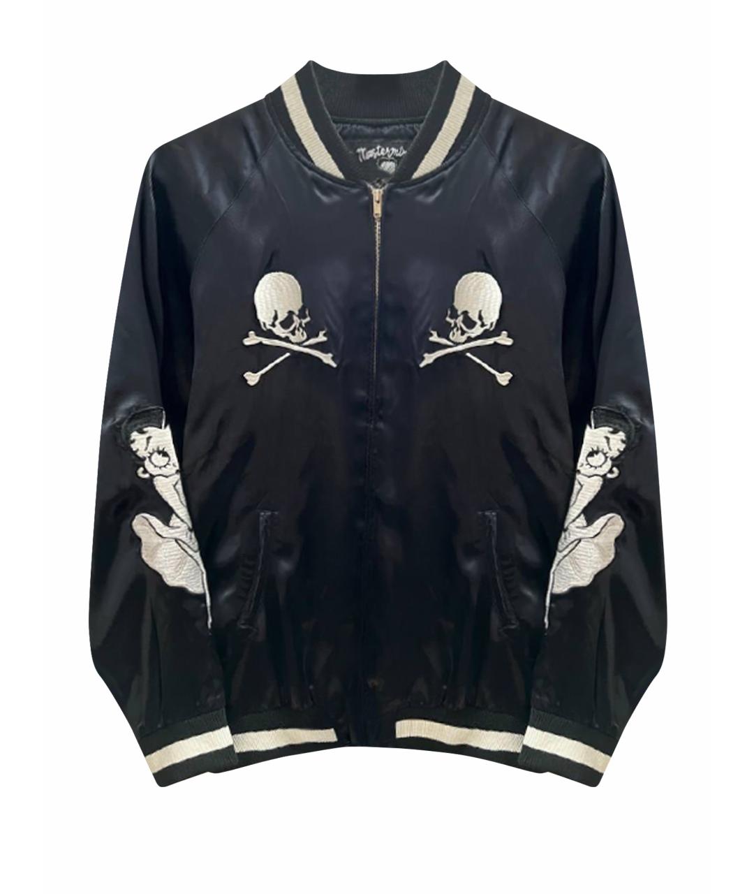 MASTERMIND JAPAN Черная шелковая куртка, фото 1