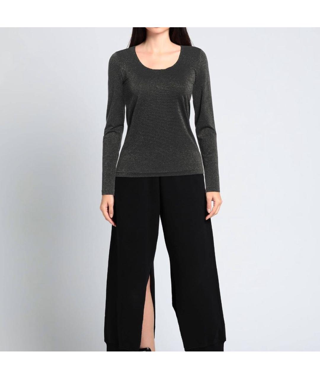 WOLFORD Антрацитовый полиамидовый джемпер / свитер, фото 2