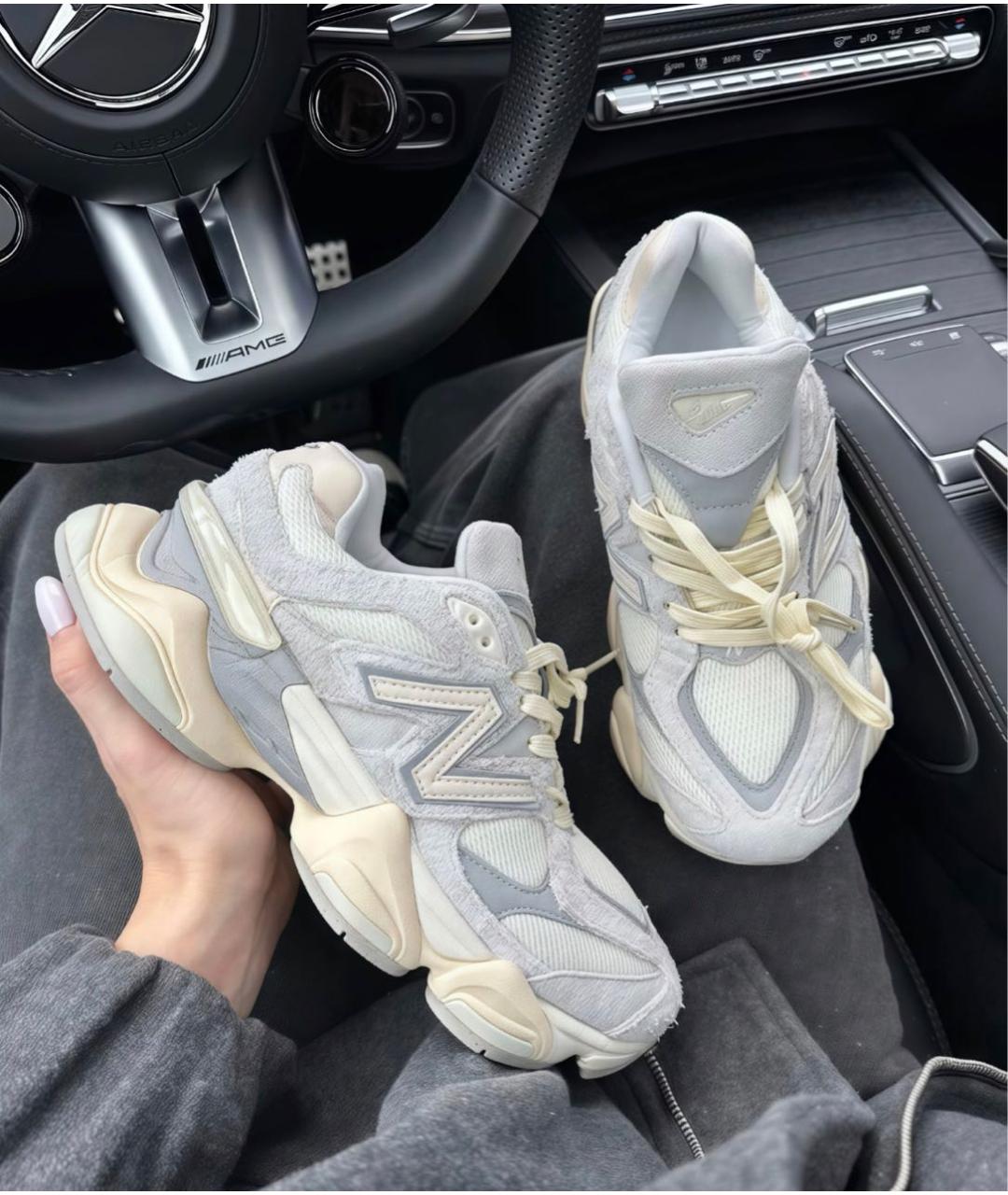 NEW BALANCE Бежевые замшевые кроссовки, фото 5