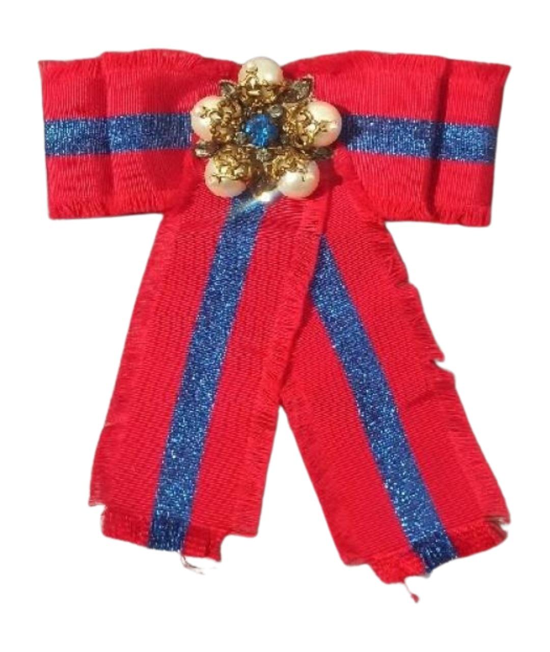 GUCCI Красная булавка / брошь, фото 1