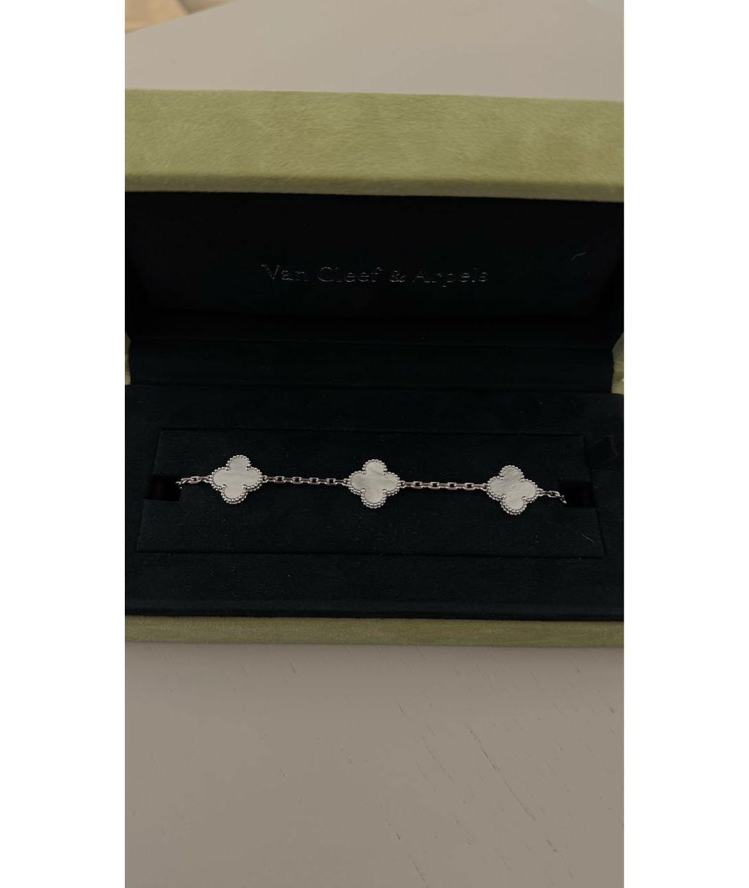 VAN CLEEF & ARPELS Белый браслет из белого золота, фото 4