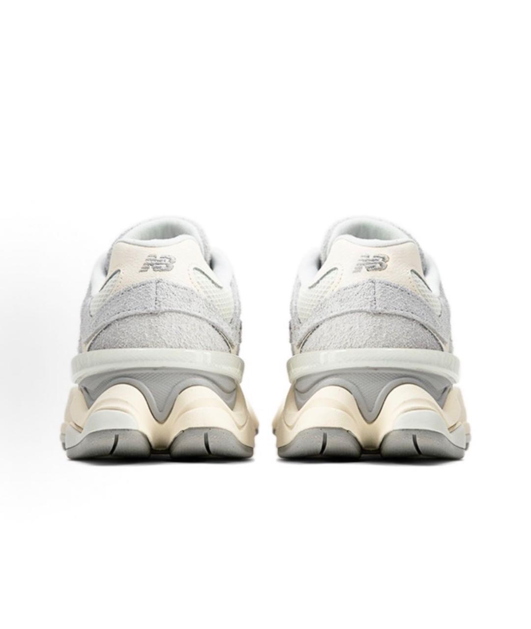 NEW BALANCE Белые замшевые низкие кроссовки / кеды, фото 3