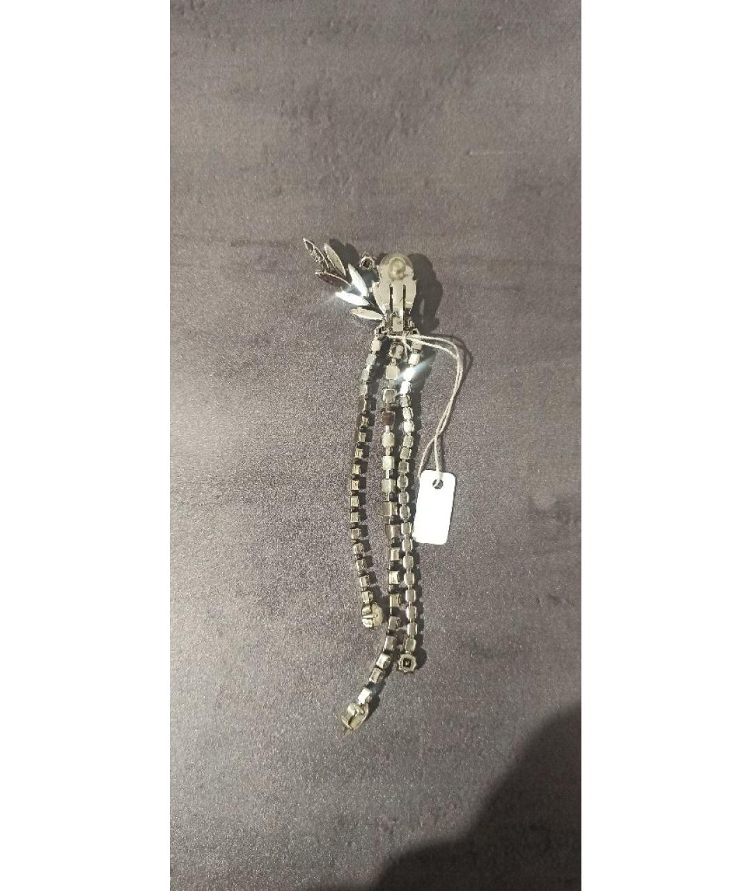 CELINE Серебряные клипсы, фото 2