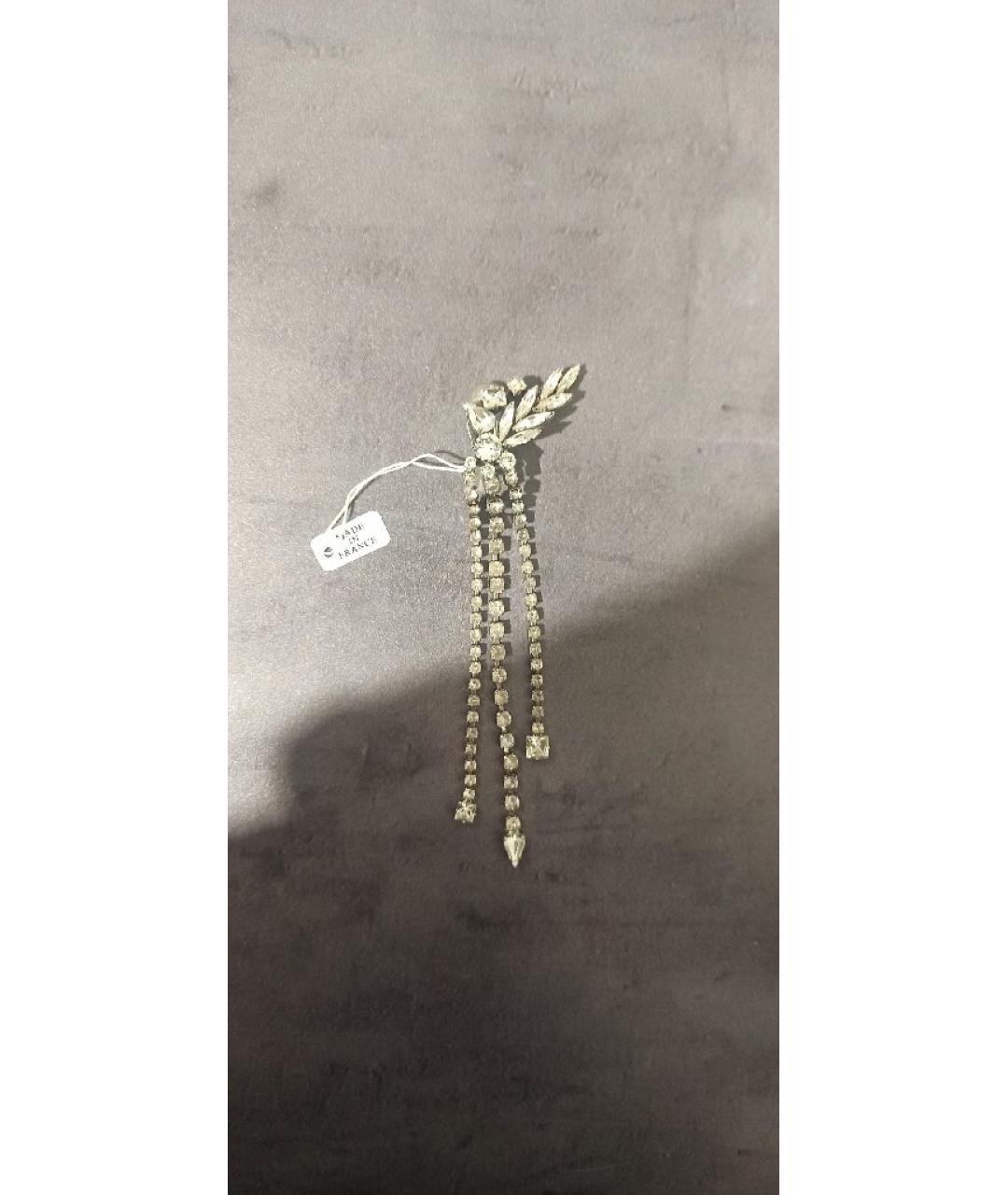 CELINE Серебряные клипсы, фото 5