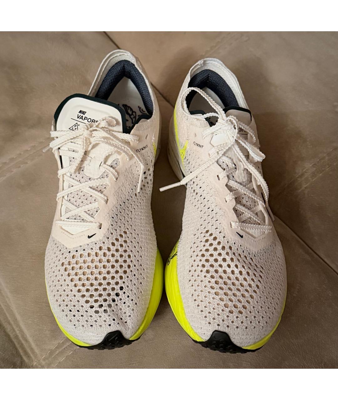 NIKE Белые текстильные кроссовки, фото 9