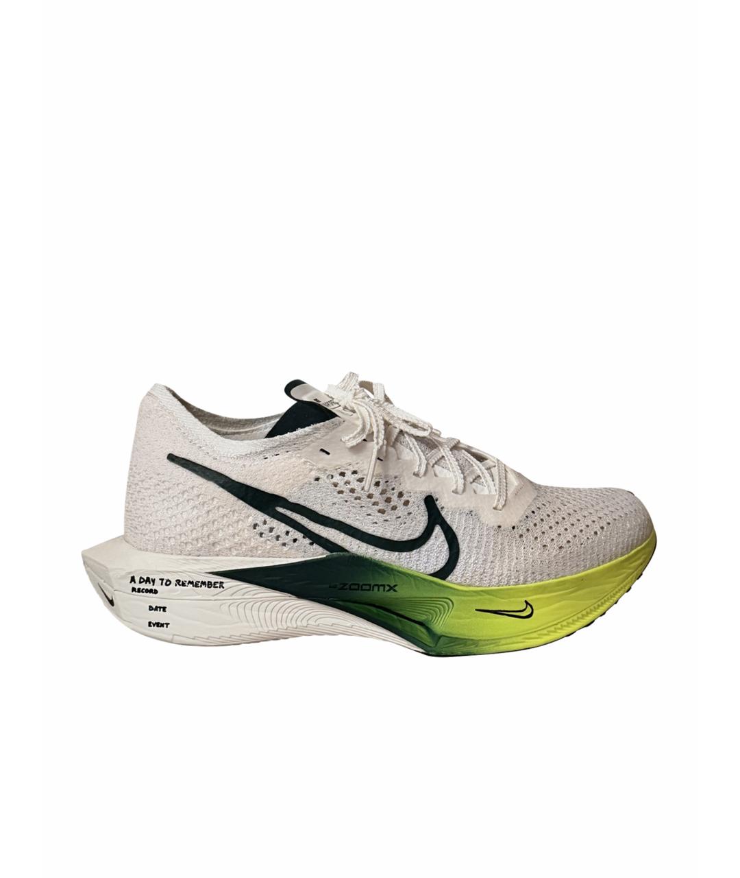 NIKE Белые текстильные кроссовки, фото 1