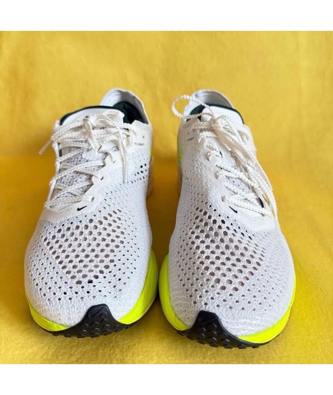 NIKE Белые текстильные кроссовки, фото 3