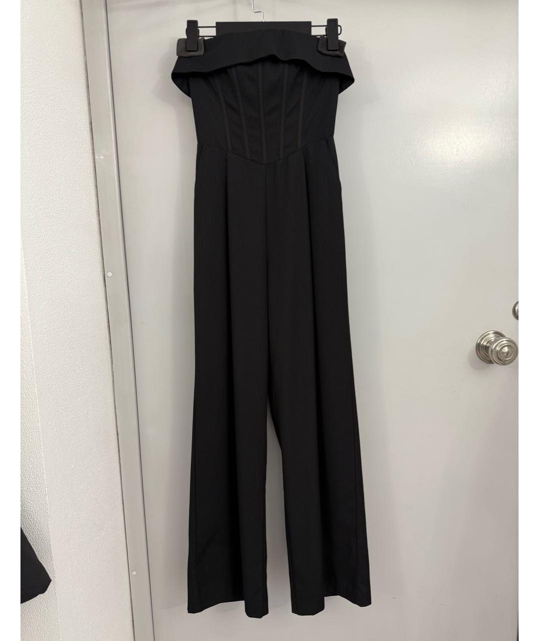 MISHA COLLECTION Черный комбинезон, фото 5