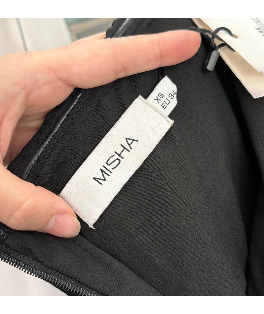 MISHA COLLECTION Черный комбинезон, фото 4