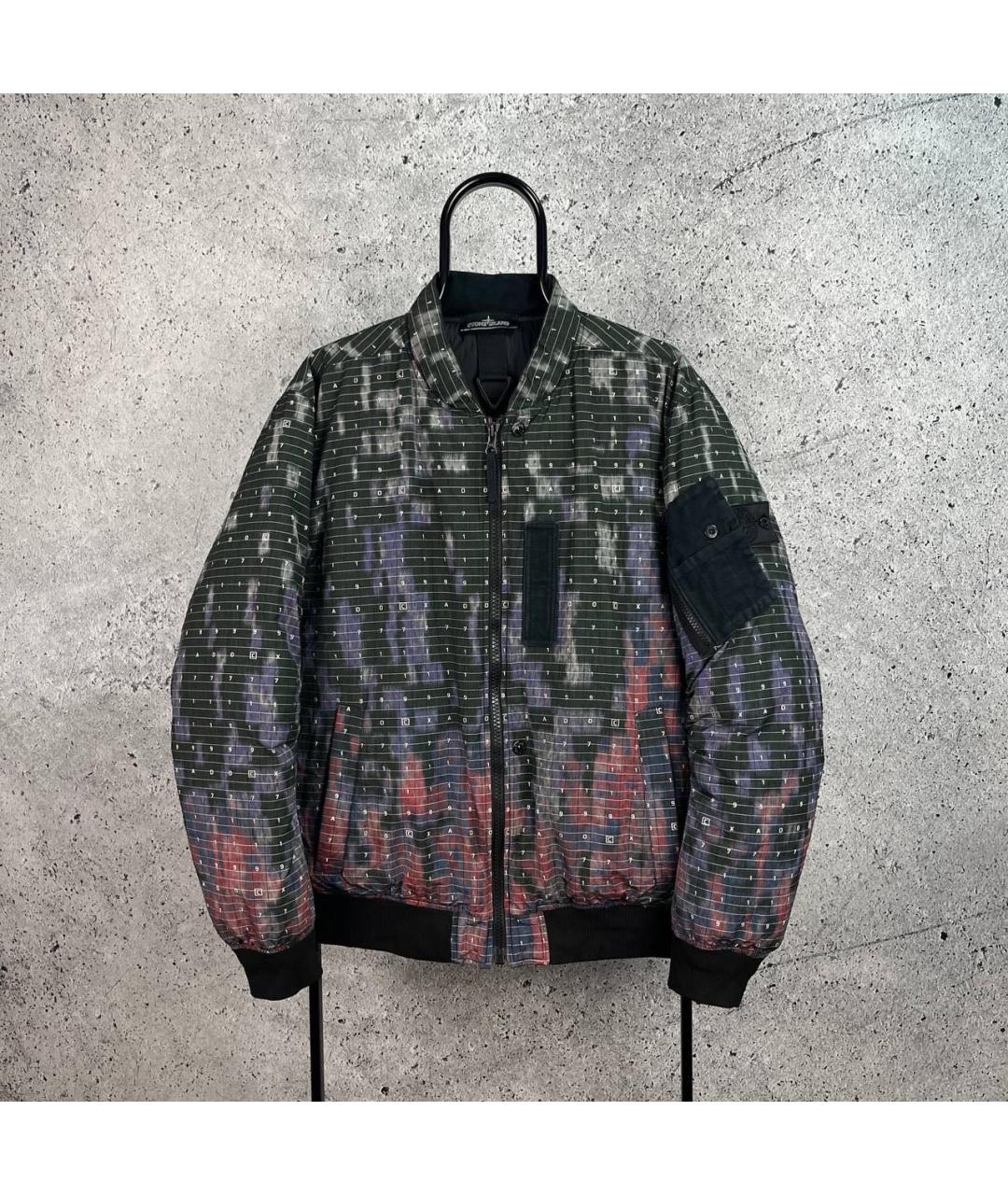 STONE ISLAND Мульти шерстяная куртка, фото 9