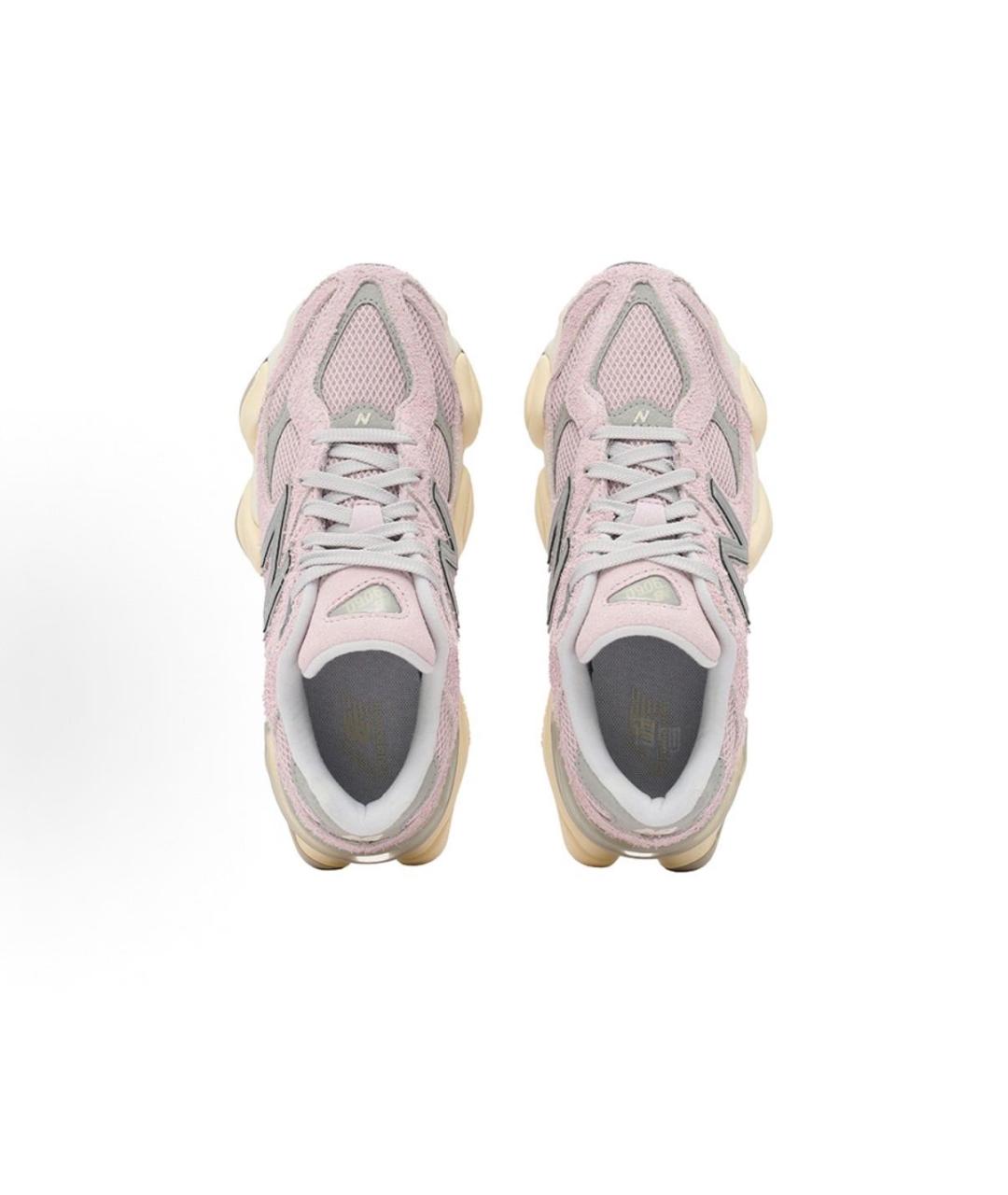 NEW BALANCE Розовые замшевые кроссовки, фото 3