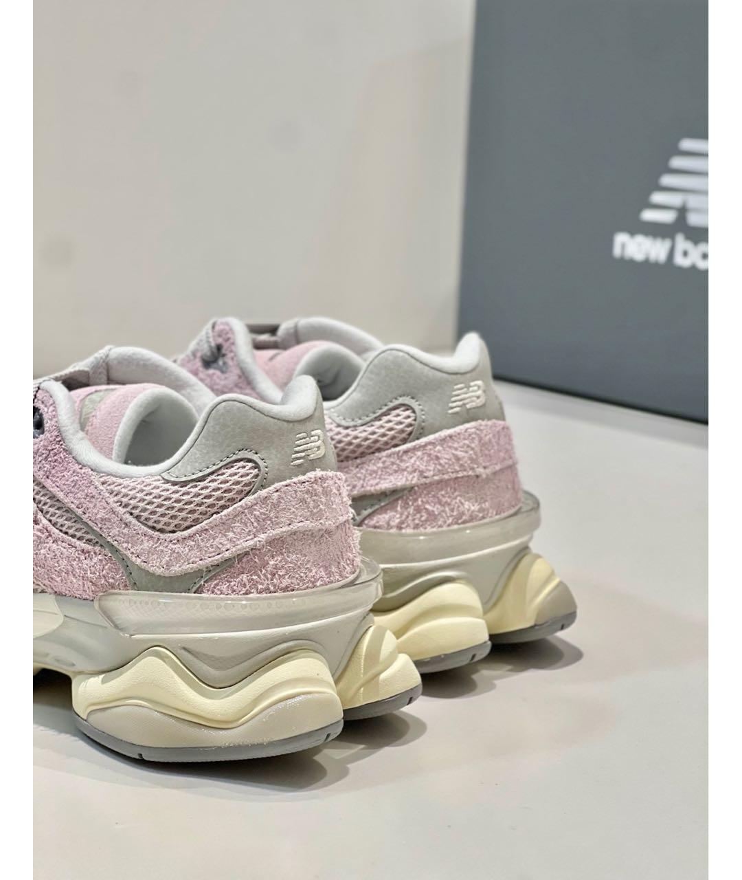 NEW BALANCE Розовые замшевые кроссовки, фото 8