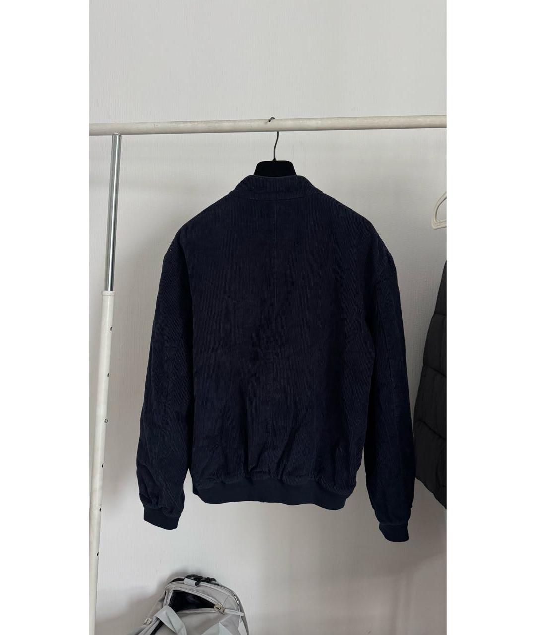 POLO RALPH LAUREN Темно-синяя хлопковая куртка, фото 6