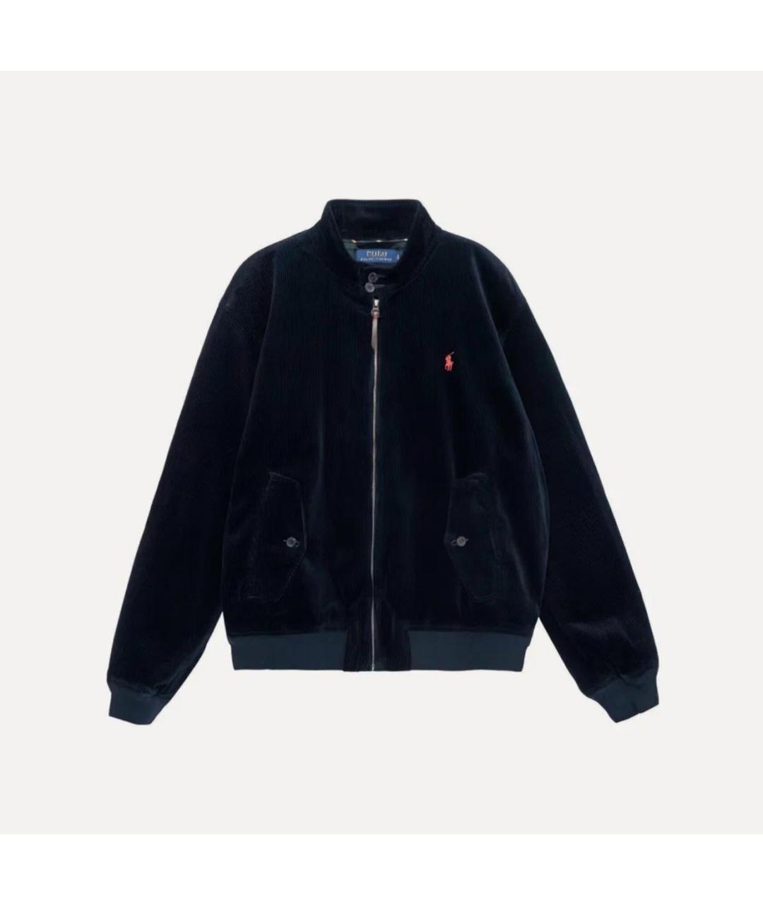 POLO RALPH LAUREN Темно-синяя хлопковая куртка, фото 9