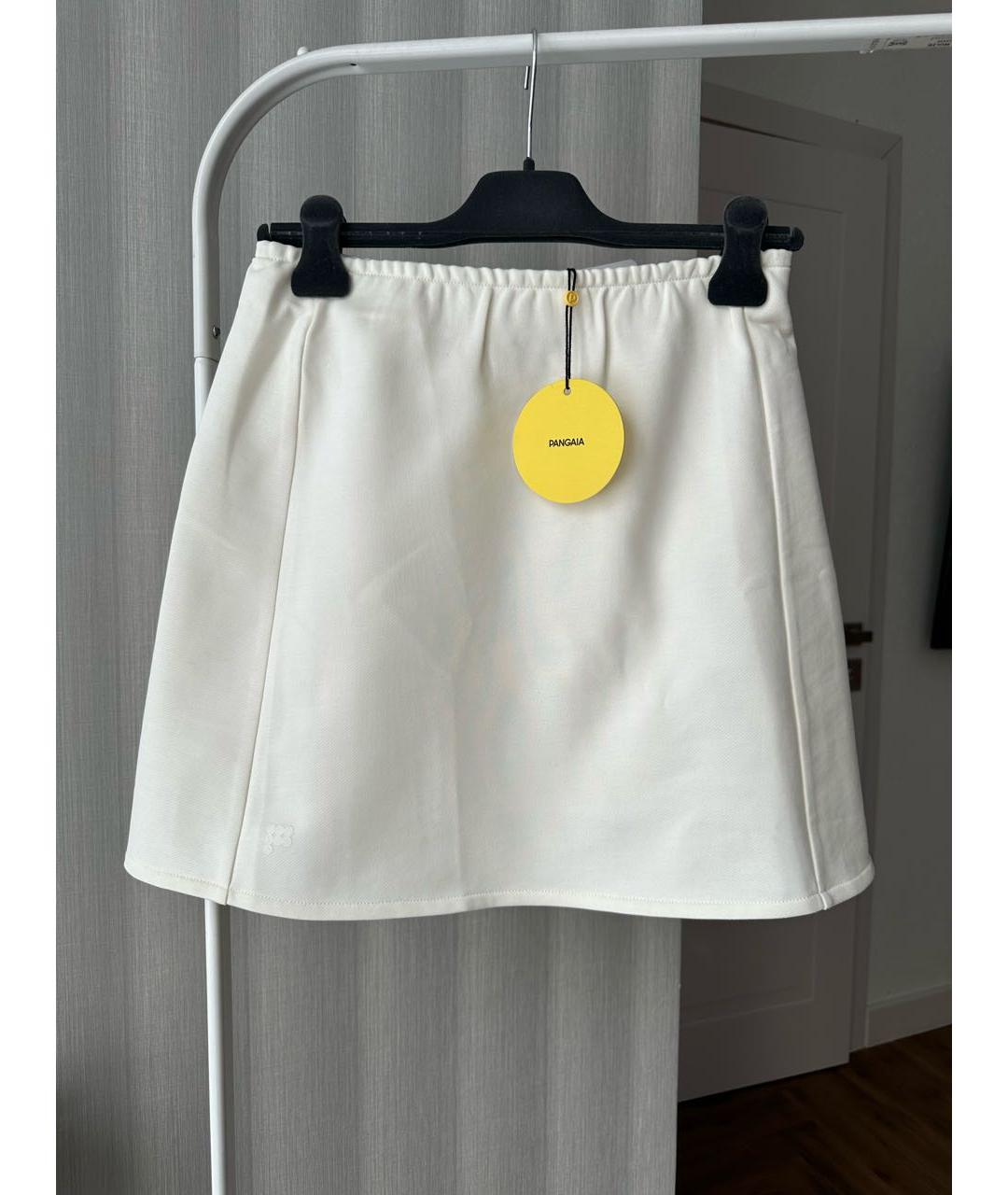 THE PANGAIA Белый хлопковый костюм с юбками, фото 2