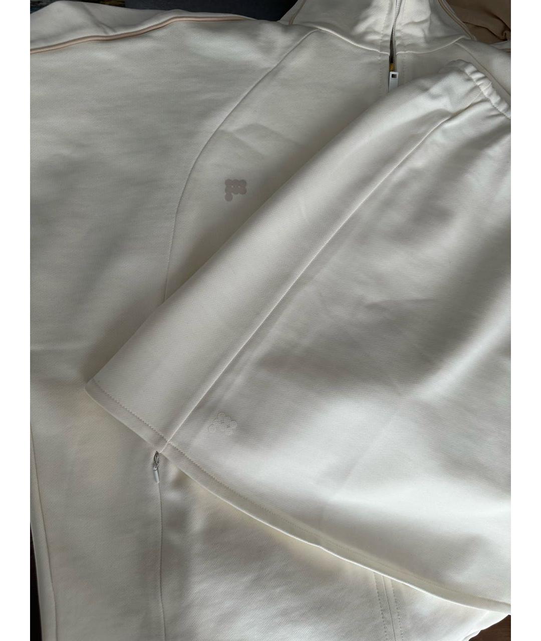 THE PANGAIA Белый хлопковый костюм с юбками, фото 4