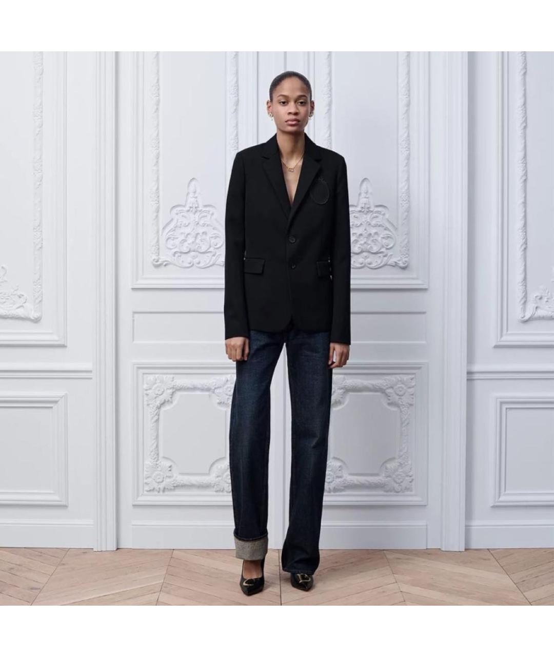 CHRISTIAN DIOR Черный жакет/пиджак, фото 2