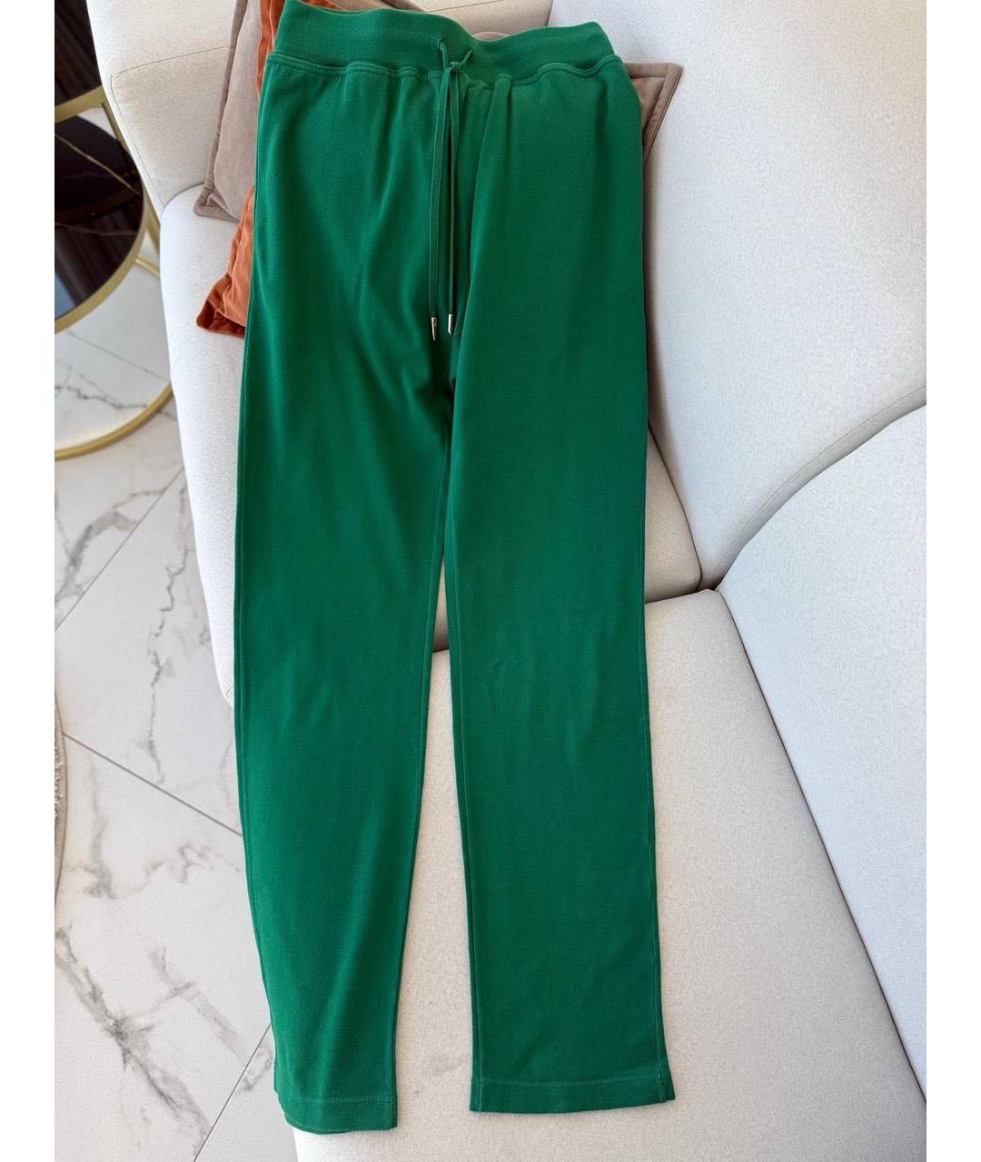 KITON Зеленый хлопковый спортивный костюм, фото 2