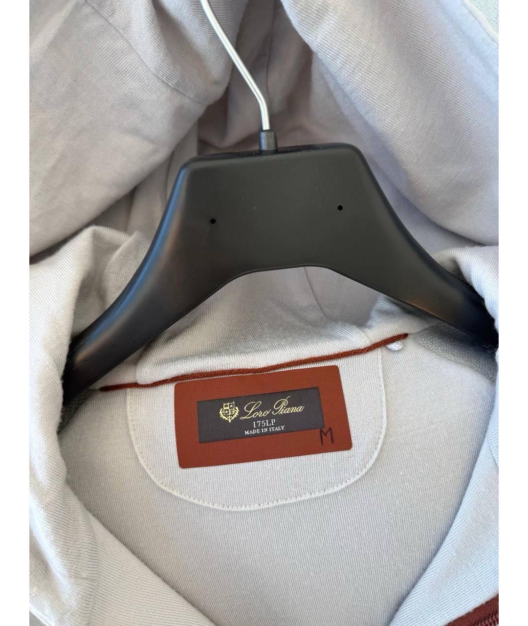 LORO PIANA Бежевый шерстяной спортивный костюм, фото 4