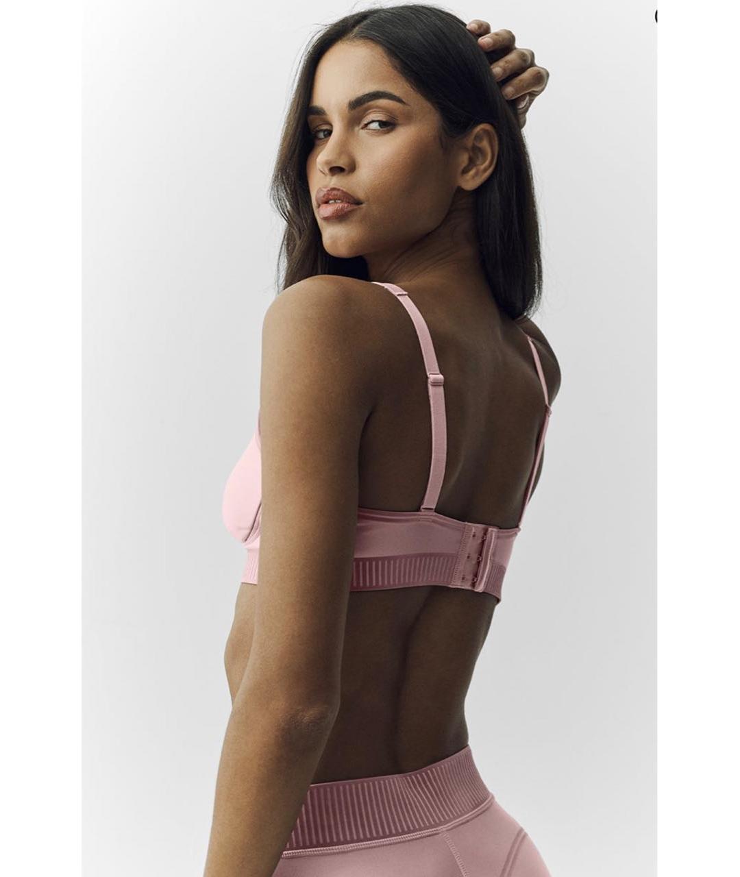 ALO YOGA Розовый полиэстеровый спортивные костюмы, фото 4