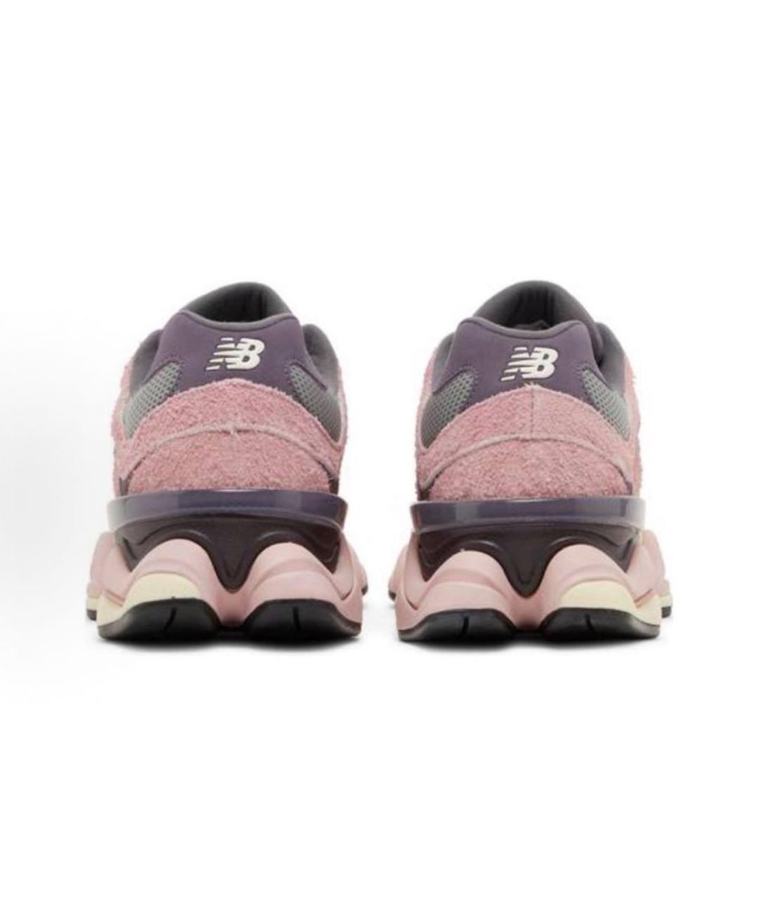 NEW BALANCE Розовые замшевые кроссовки, фото 4