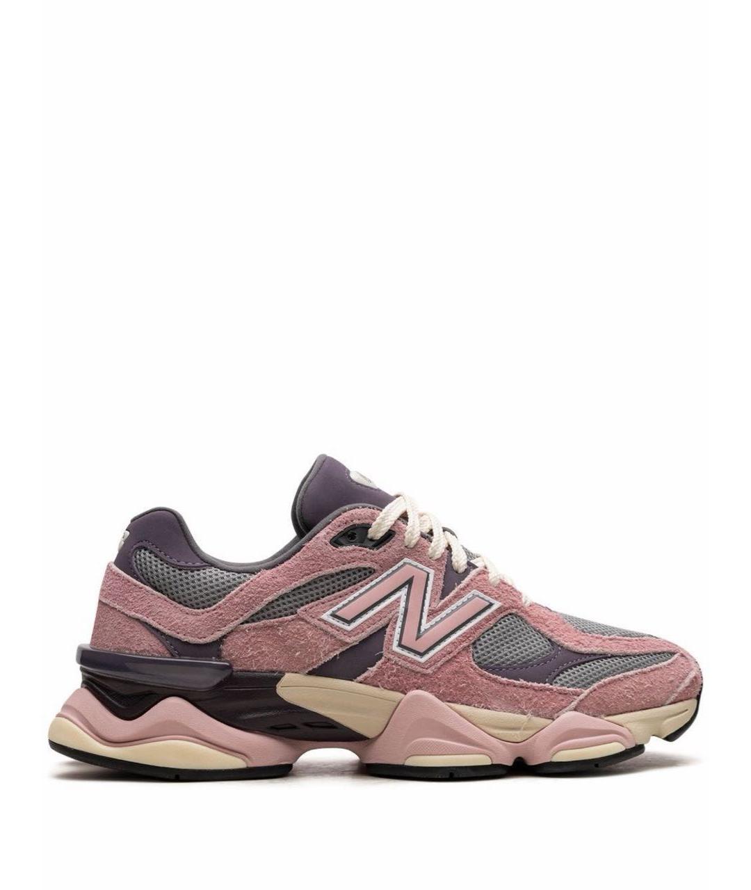 NEW BALANCE Розовые замшевые кроссовки, фото 6