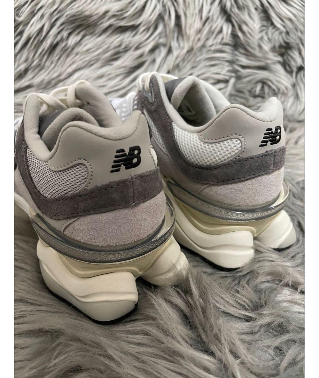 NEW BALANCE Серые замшевые кроссовки, фото 7