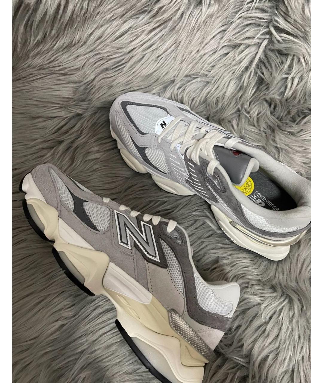 NEW BALANCE Серые замшевые кроссовки, фото 6