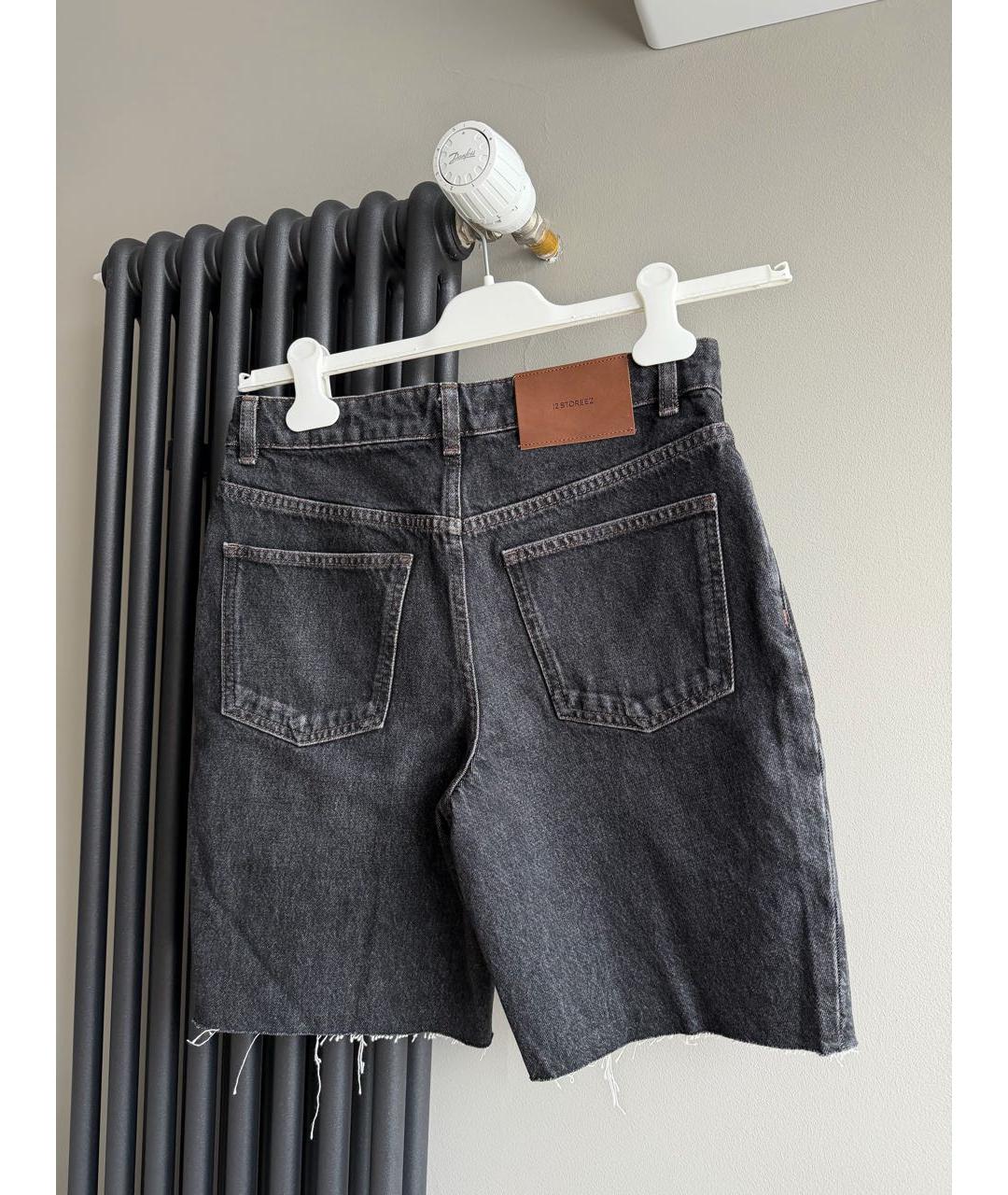 12 STOREEZ Серые хлопковые шорты, фото 4