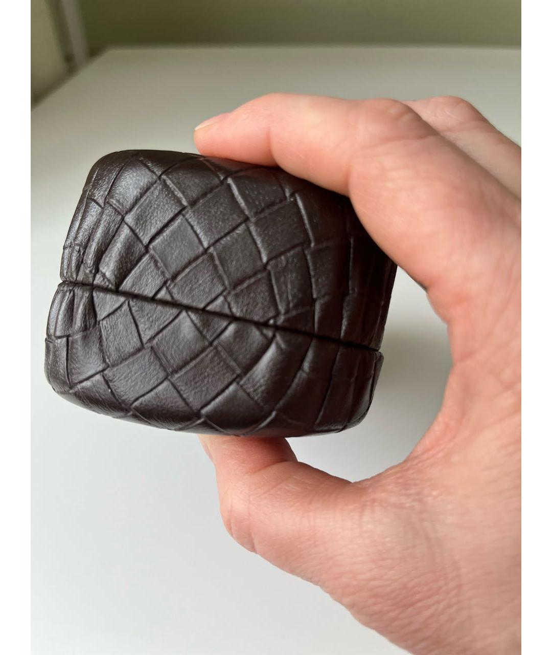 BOTTEGA VENETA Коричневые пластиковые солнцезащитные очки, фото 8