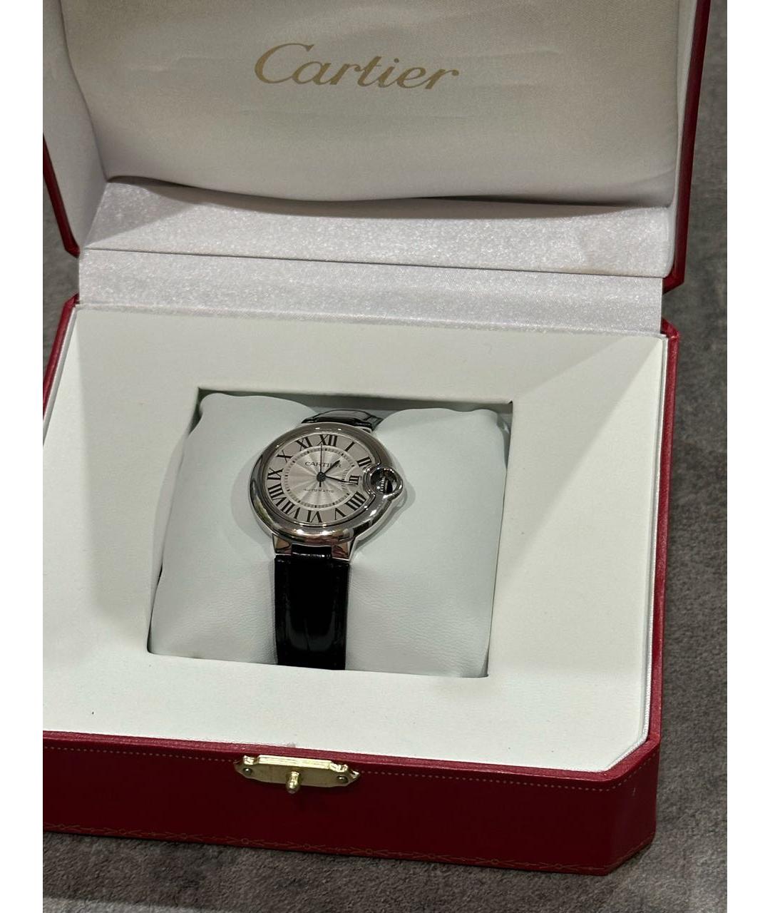 CARTIER Серебряные часы из белого золота, фото 2