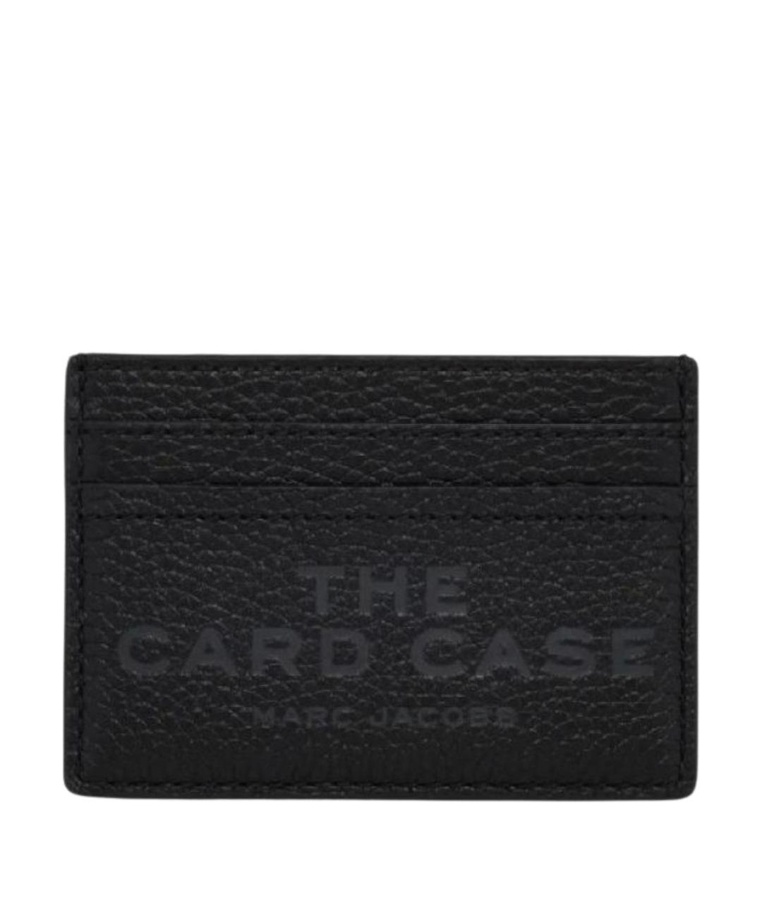 MARC JACOBS Черный кожаный кардхолдер, фото 1