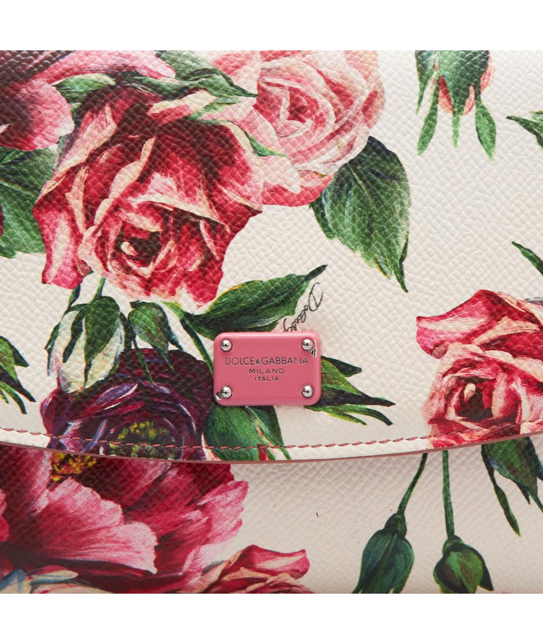 DOLCE&GABBANA Мульти кожаная сумка через плечо, фото 5