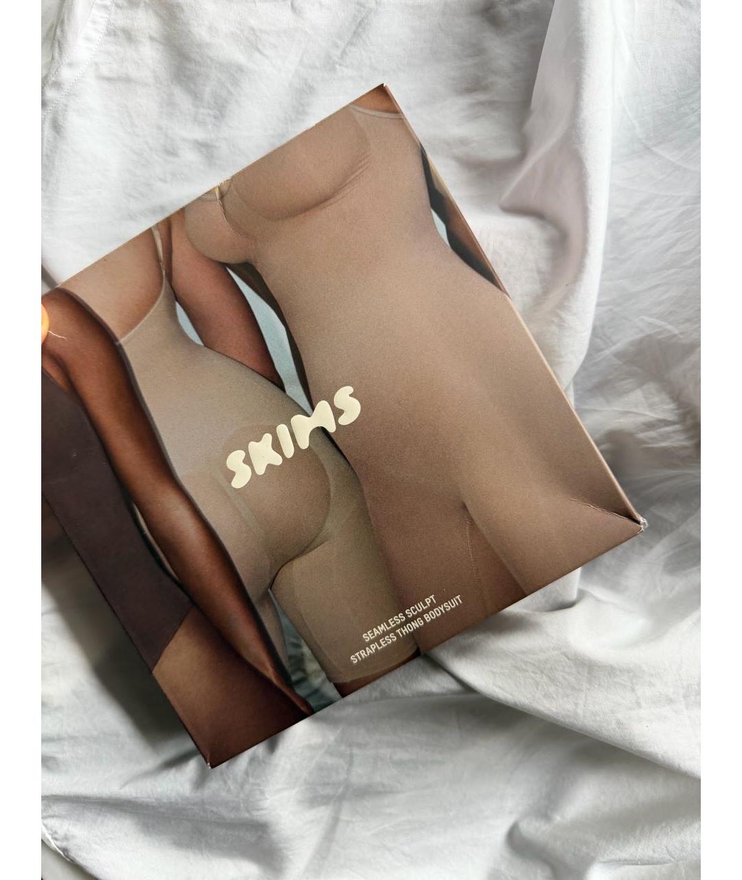 SKIMS Черные трусы, фото 4