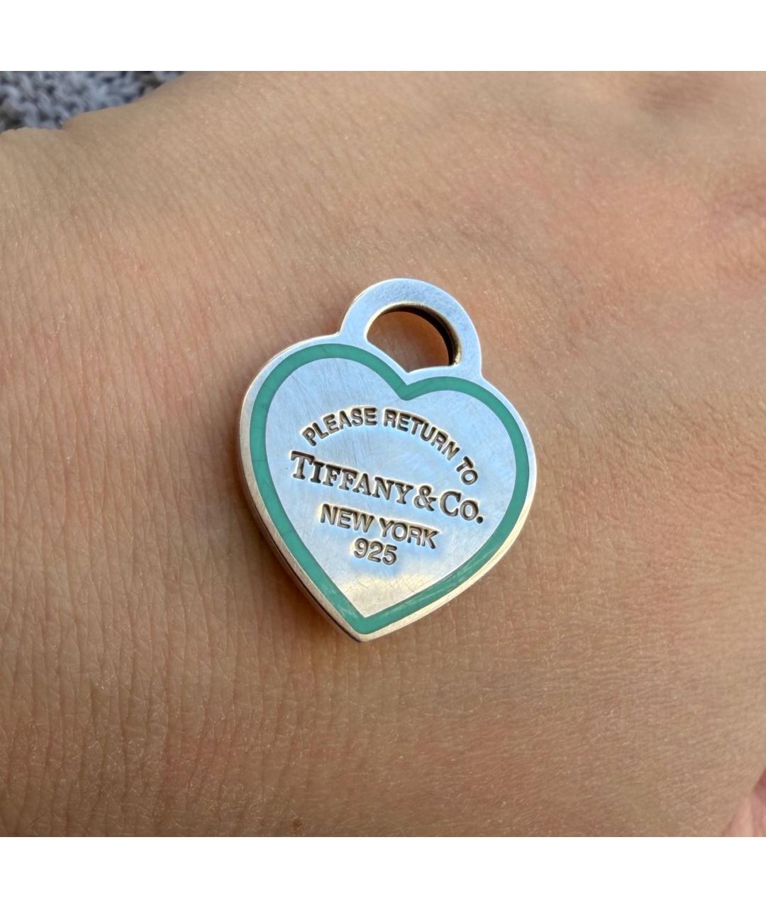 TIFFANY&CO Серебрянный серебряный кулон, фото 8
