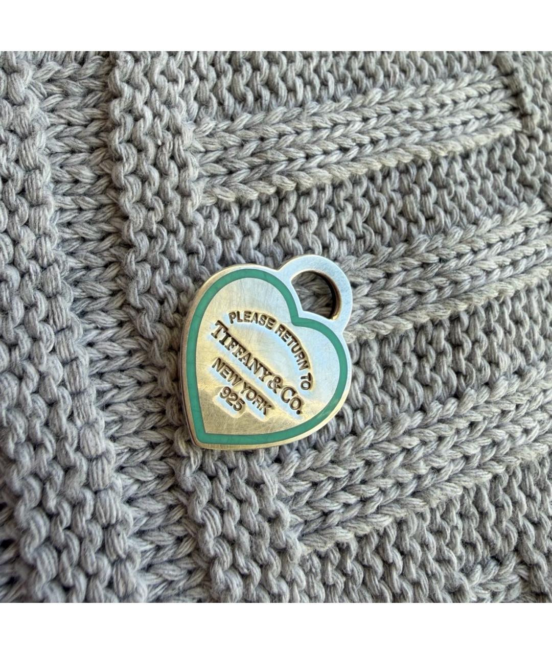 TIFFANY&CO Серебрянный серебряный кулон, фото 7