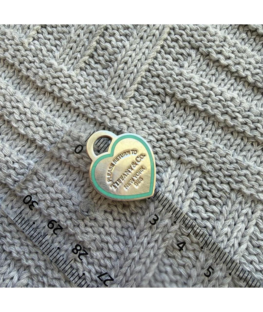 TIFFANY&CO Серебрянный серебряный кулон, фото 6