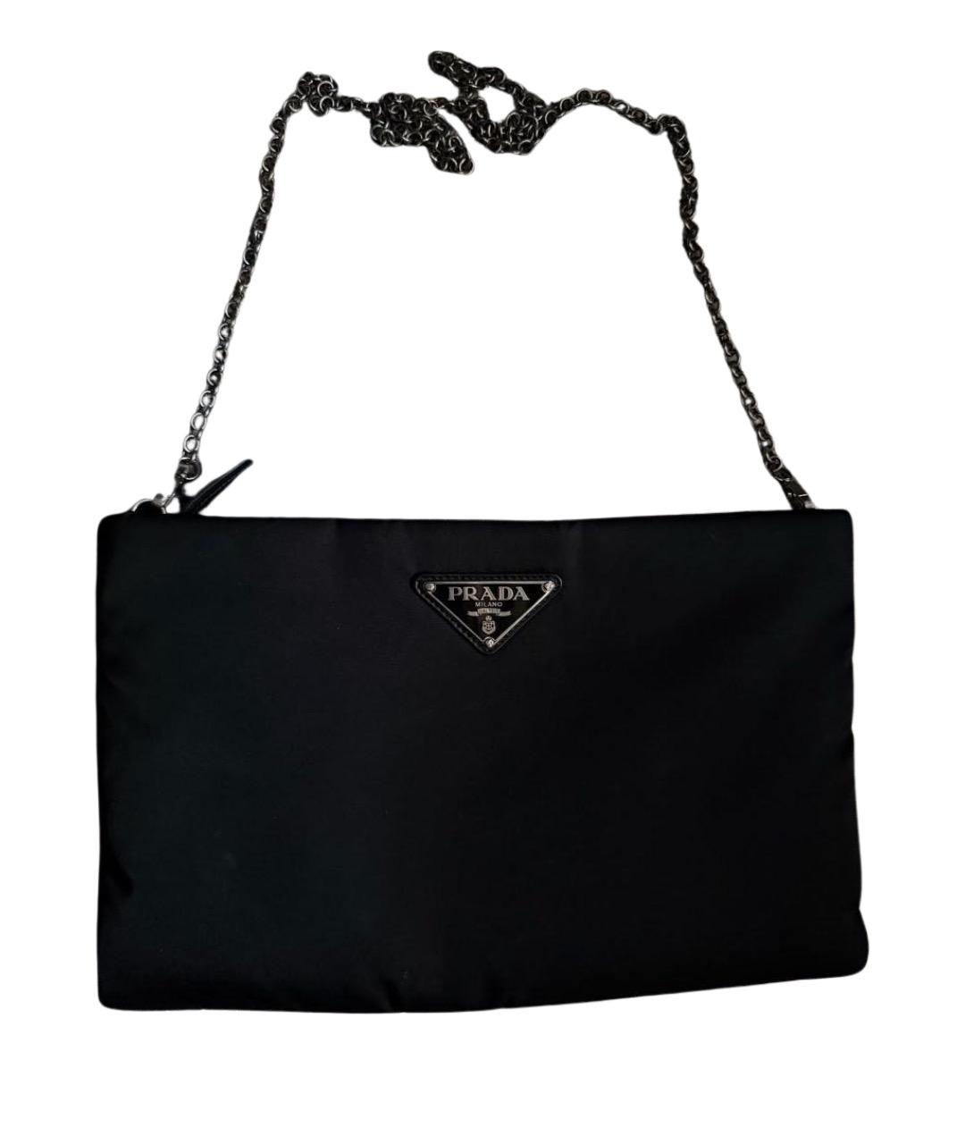 PRADA Черная сумка через плечо, фото 1