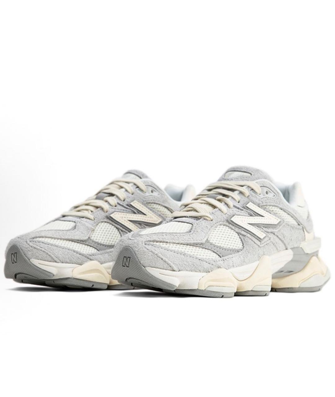 NEW BALANCE Серые замшевые кроссовки, фото 2