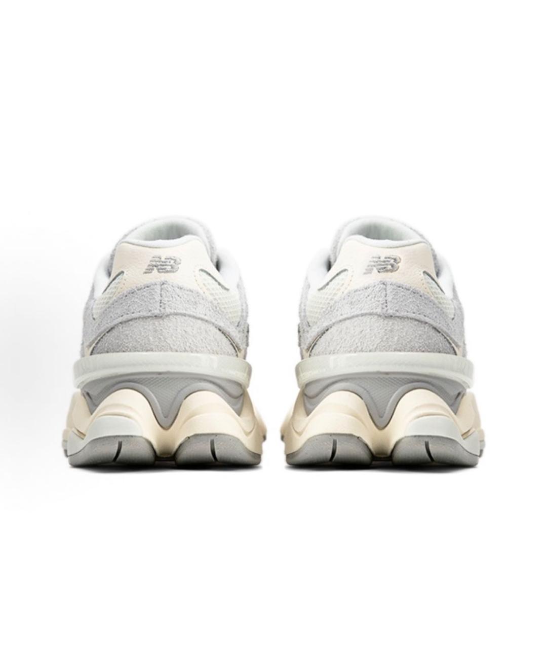 NEW BALANCE Серые замшевые кроссовки, фото 3