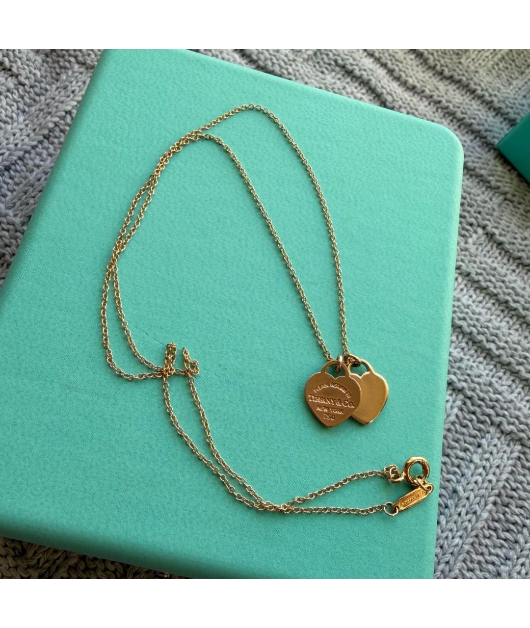 TIFFANY&CO Золотое колье из розового золота, фото 8