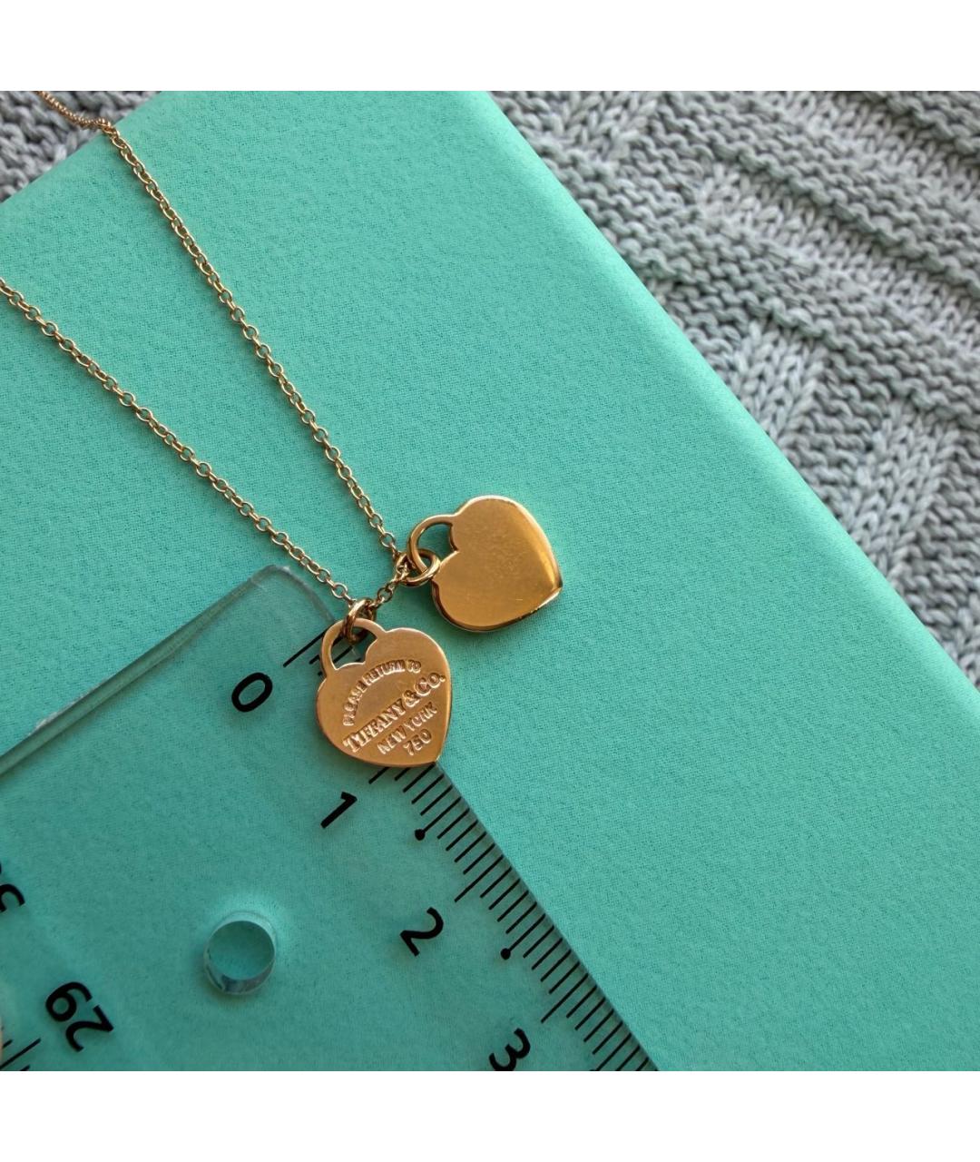 TIFFANY&CO Золотое колье из розового золота, фото 7