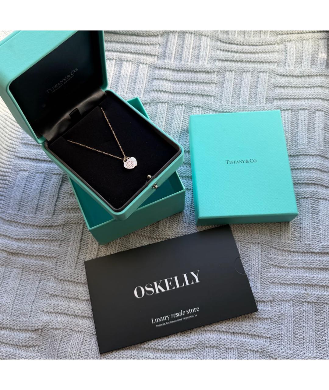 TIFFANY&CO Золотое колье из розового золота, фото 2