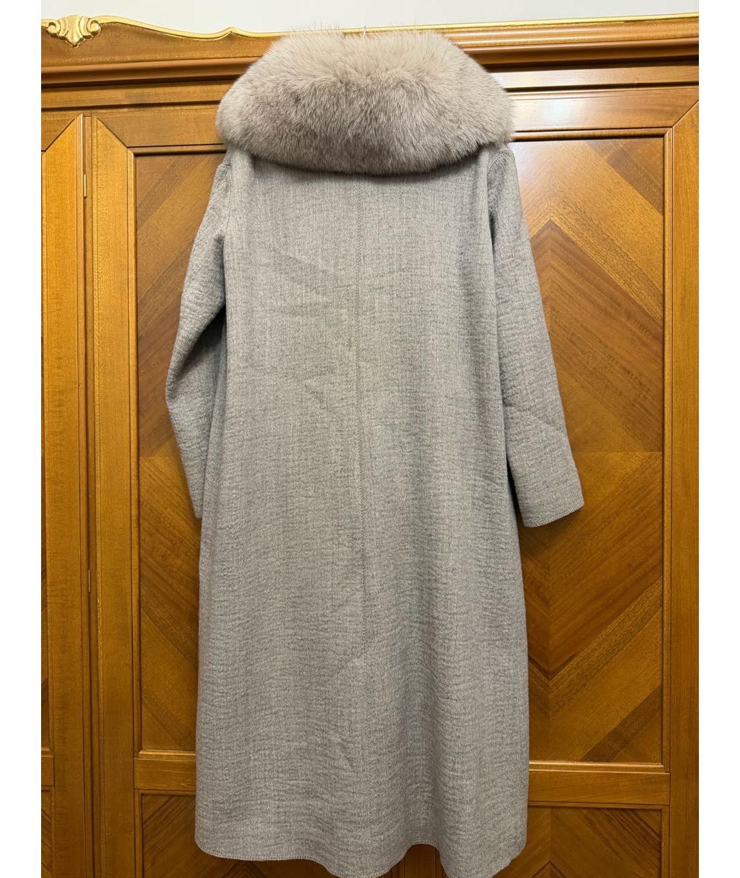 LANVIN Серое пальто, фото 2