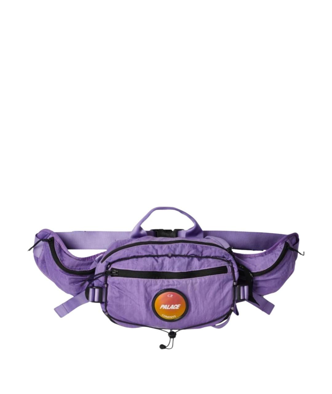 CP COMPANY Фиолетовая поясная сумка, фото 1