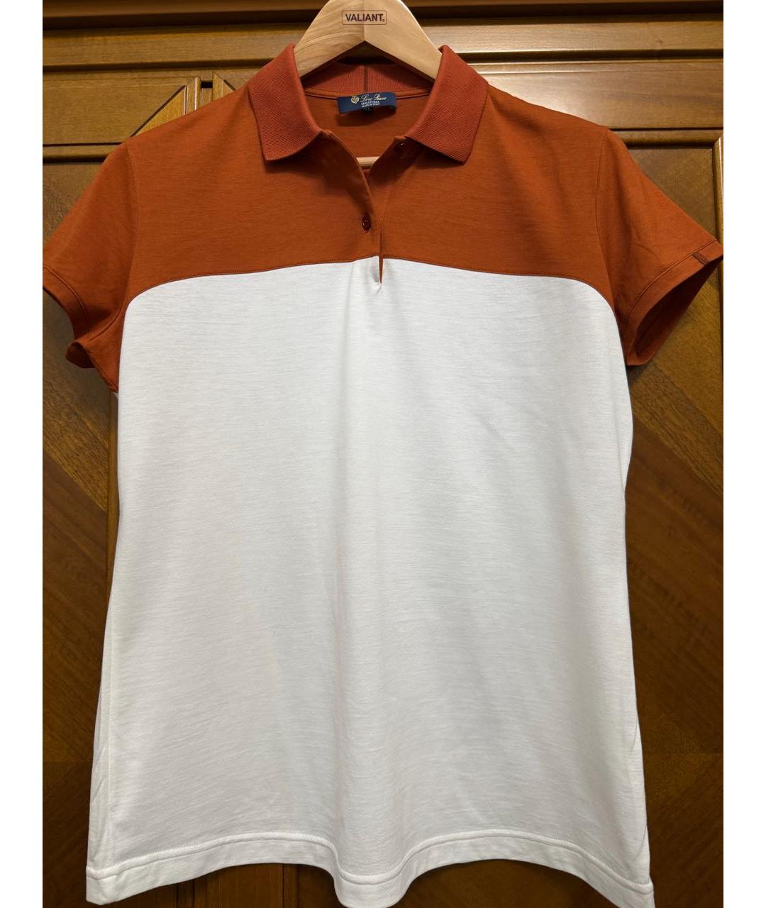 LORO PIANA Белая футболка, фото 4