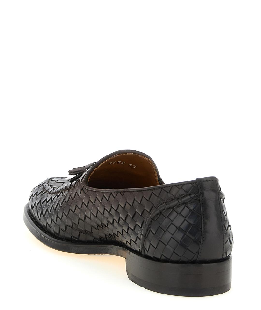 DOUCAL'S Коричневые кожаные лоферы, фото 3