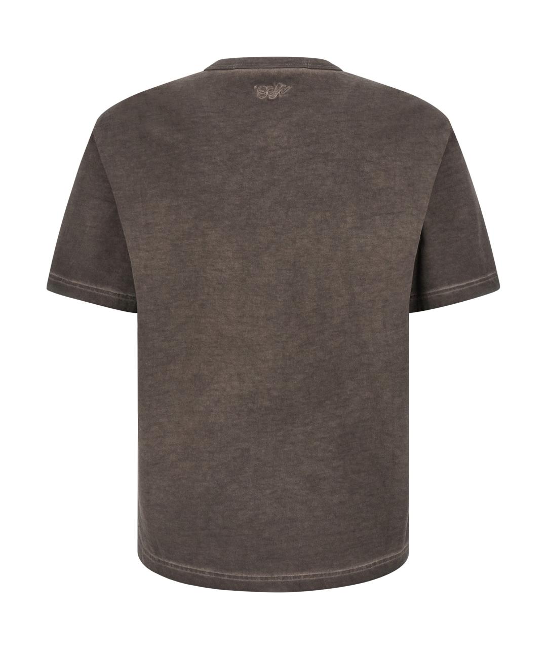 SEFR Серая хлопковая футболка, фото 2
