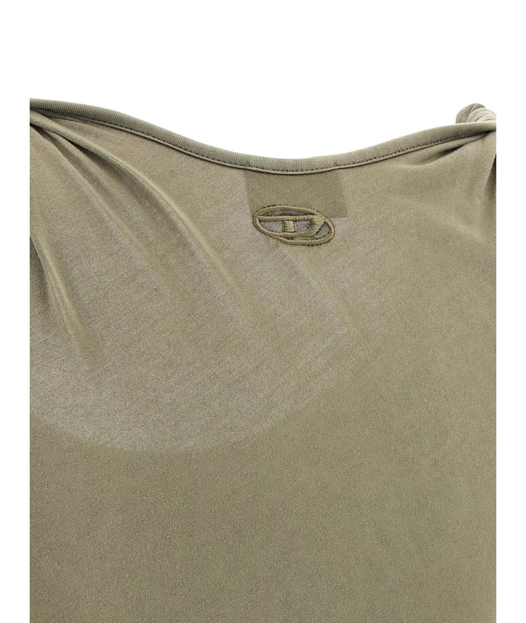 DIESEL Бежевое повседневное платье, фото 5