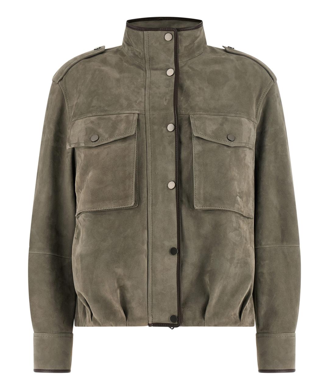 BRUNELLO CUCINELLI Мульти кожаная куртка, фото 1